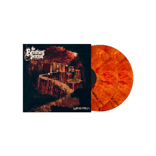 Breathing-Process-Labyrinthian 2lp fire red orange