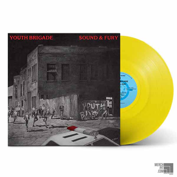 YOUTH BRIGADE - Sound and Fury (YELLOW LP) (2023)