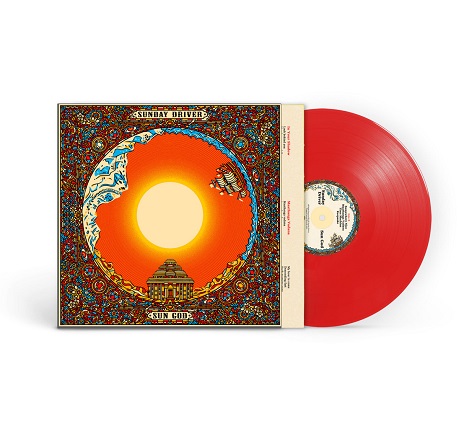 SUNDAY DRIVER - Sun God (FIRE RED LP)