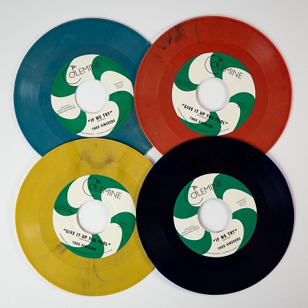 THEE SINSEERS - If We Try + Give it up COLOURED EP