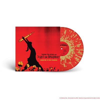 daron malakian and-addicted lp riby red gold