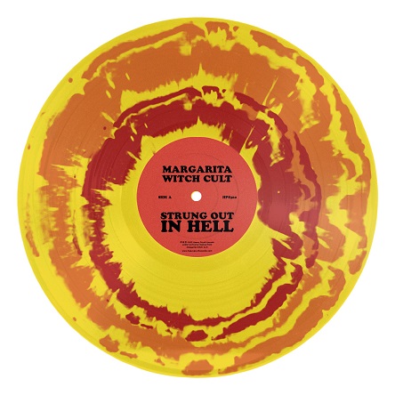 MARGARITA WITCH CULT - Strung Out In Hell - YELLOW+ORANGE+RED LP