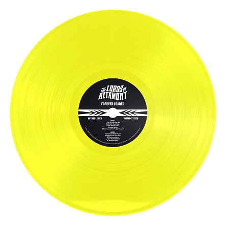 LORDS OF ALTAMONT - Forever Loaded - NEON YELLOW LP