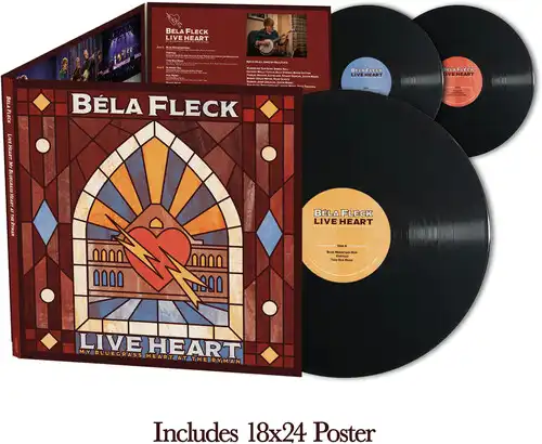 Bela-Fleck-Live-Heart-My-Bluegrass-Heart-at-the-Ryman 3lp black