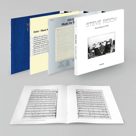 STEVE REICH ENSEMBLE - Recordings on ECM - 3LP 2026
