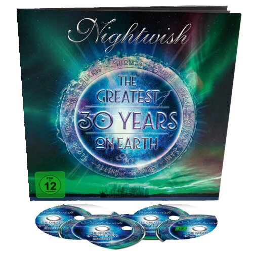 nightwish-the greatest earbook 3cd+brd