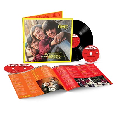 the monkees-the monkees lp+3cd